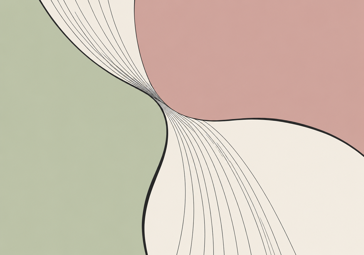 An illustration of tension between cotton and nylon