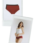 Seamless eco-conscious undies pack of 2 in dark tones