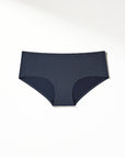 Black no wedgies seamless underwear on a white background