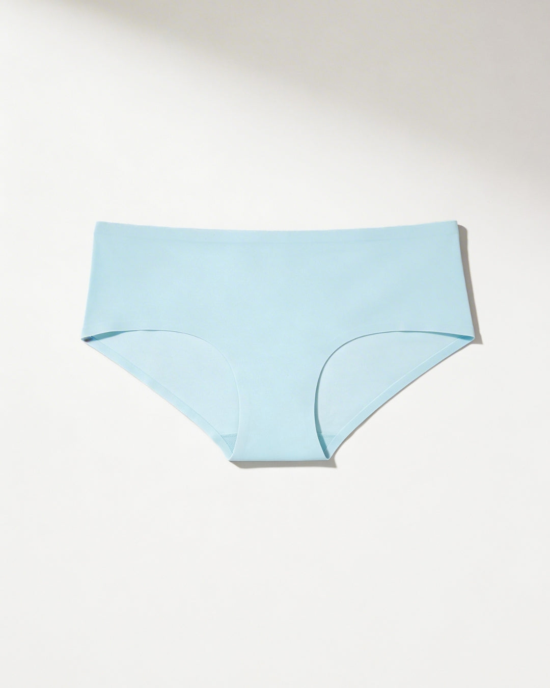 Light blue seamless underwear on a white background